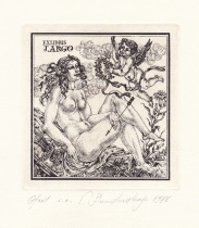 Estonia-Vera Stannishevkaja bronze version of book collection Eros and Beauty