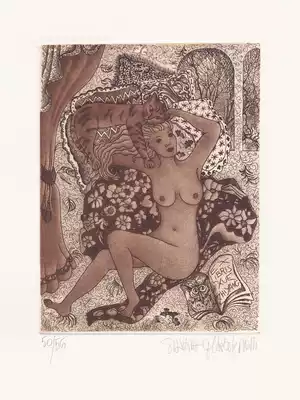 Italy-Silvana (Silvana Martignoni)-Bronze Book Collection Ticket 