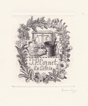 Belgium-Severin-Copperplate Book Ticket Pharmaceutical