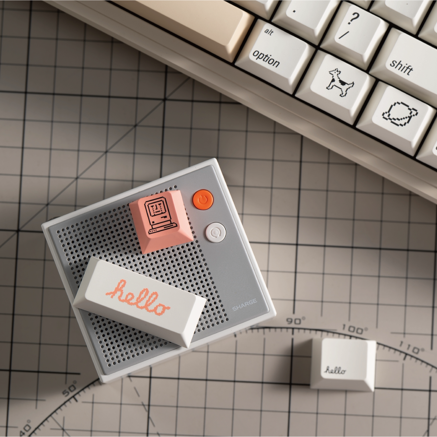 【新款现货】Keyboard Science Mac Color：🌈苹果配色键盘，让你的桌面美成风景线！🌟-键帽-淘宝好物网