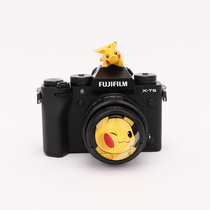 Pikachu camera lens cover hot shoe M50 small spittoon 49MM suitable for Sony Fuji Nikon Canon etc.