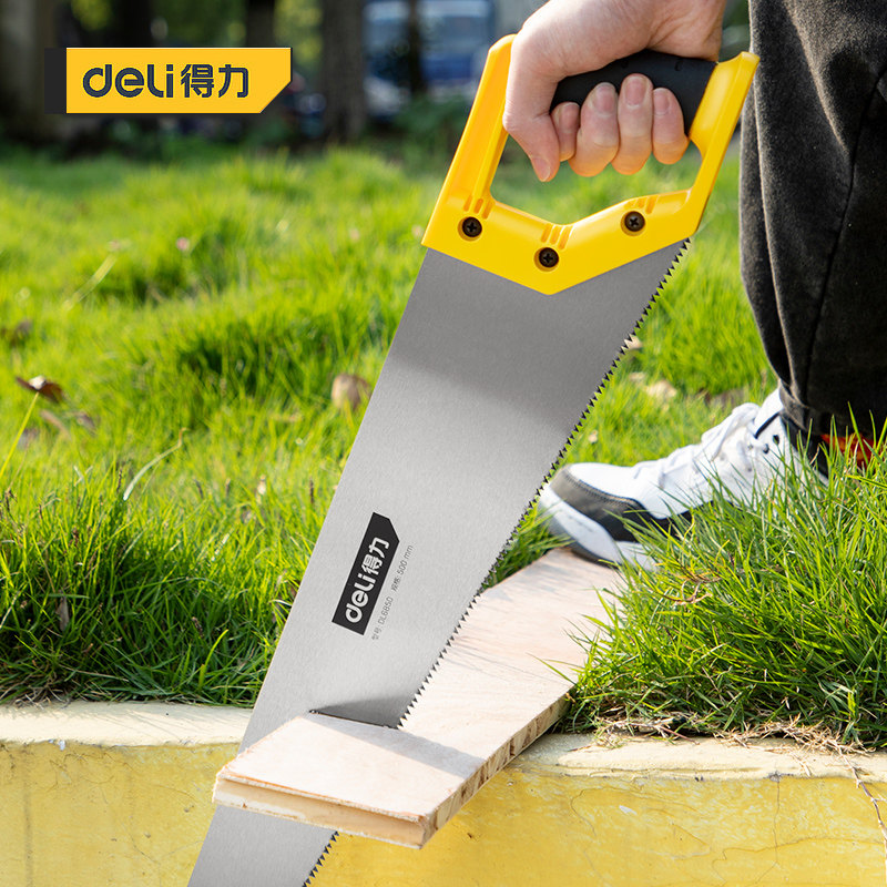 Deli sawing hand sawing tree worker sawing home small handheld folding multi-purpose sawing wood hand sawing