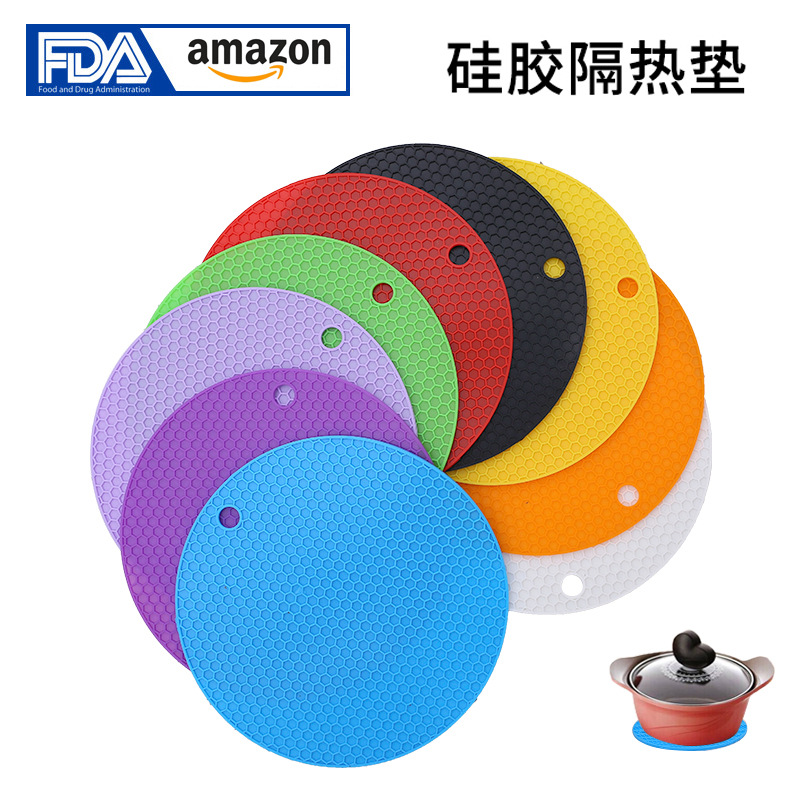 Heat Insulation Mat Table Mat Anti-Burn Dining Mat Home Silicone Bowl Mat Dish Mat Pan Dish Mat Pan Mat thick cup mat Heat resistant