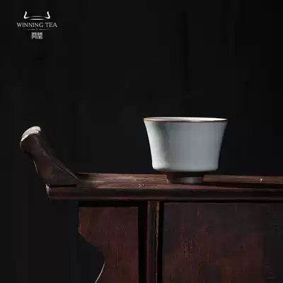Aiding Ruyao Jiaquan Cup single cup small tea cup tea cup Master Cup ceramic kung fu tea set high-grade special