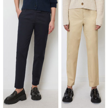 Low waist ol european and american nine-point cotton tapered pants Low waist ol european and american nine-point cotton tapered pants