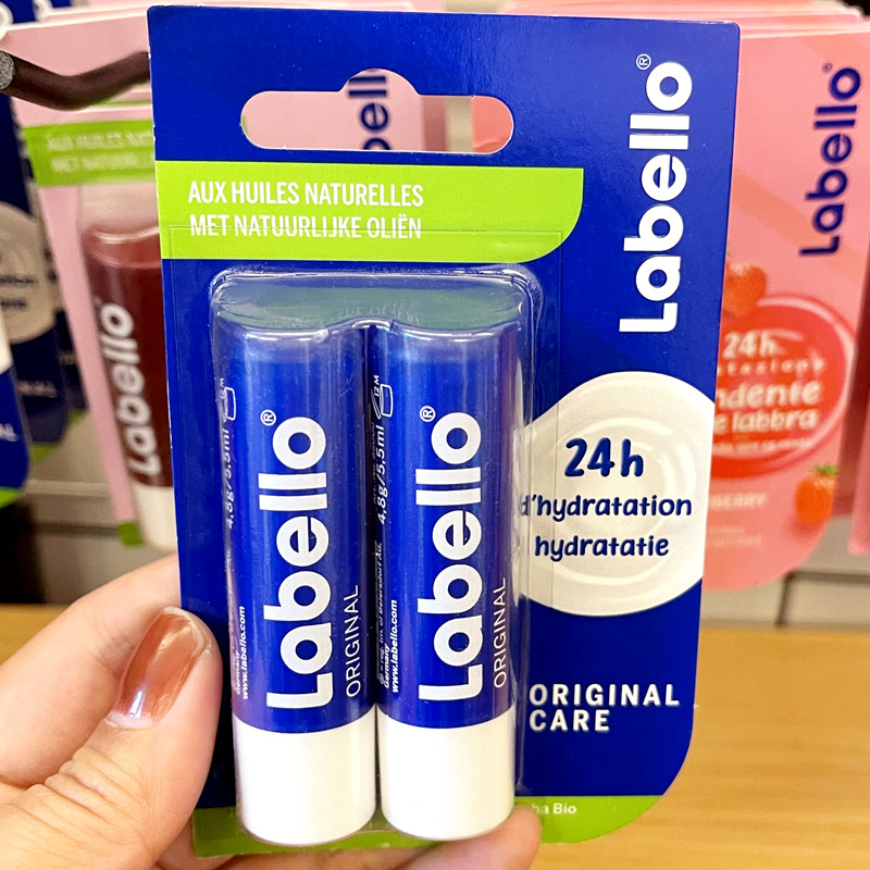 German labello Rabello Lip Balm Women Anti-Dry Crack Baby Pregnant Children Long Lasting Moisturizing Moisturizing Moisturizing Hydration Student
