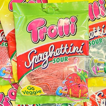 Trollli mouth sour cool strawberry strip antenna sugar exo Park chanlie Jinzhi NI same sour fudge