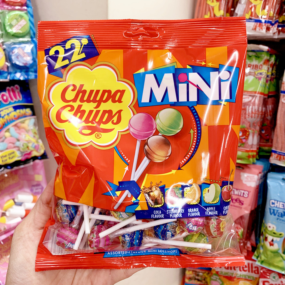 Holland chupa Jumbo beads mini mini Lollipop 22 0 fat fruit sugar British baby children