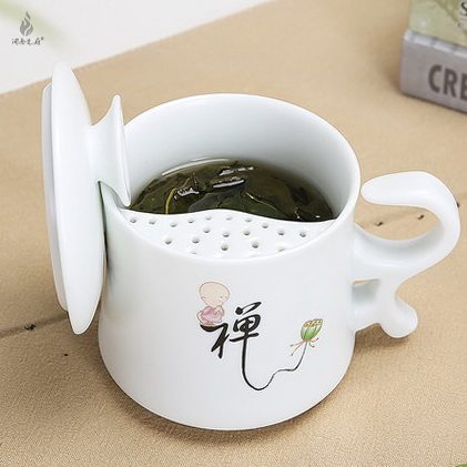 Ceramic filter tea cup water cup mug tea set tea cup tea cup tea cup personal cup with lid cup office cup boss cup