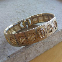 Western antique jewelry vintage jewelry gold-plated silk craft Virgin bracelet bracelet