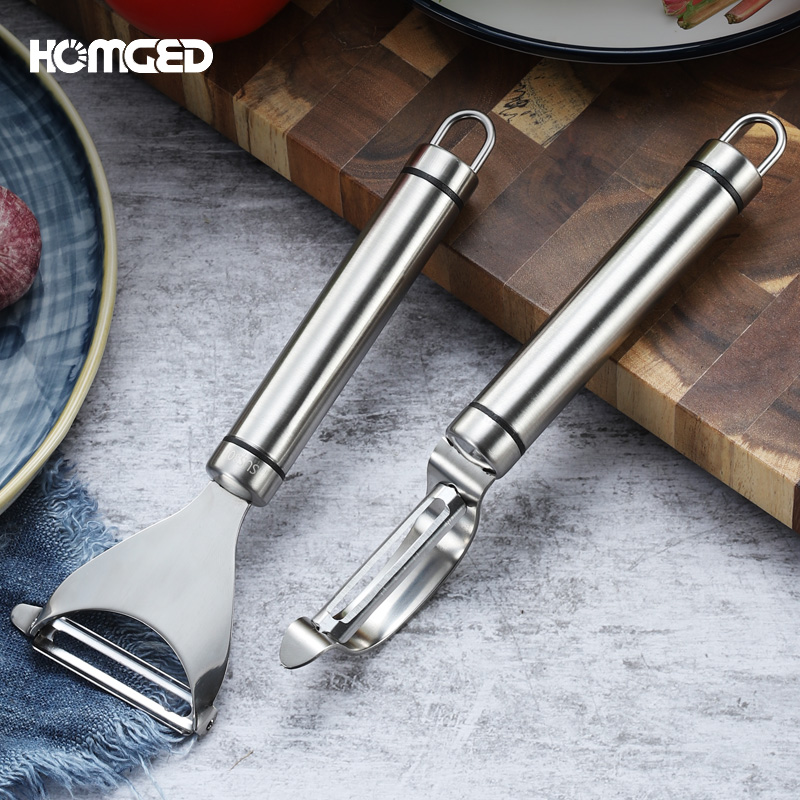 HOMGED Germany 304 stainless steel cutter apple planer multi - functional potato cutter vegetable melon fruit scrape