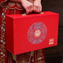 cai li qian box hand dowry betrothal gifts box gift box 100000 dowry box engagement supplies Daquan