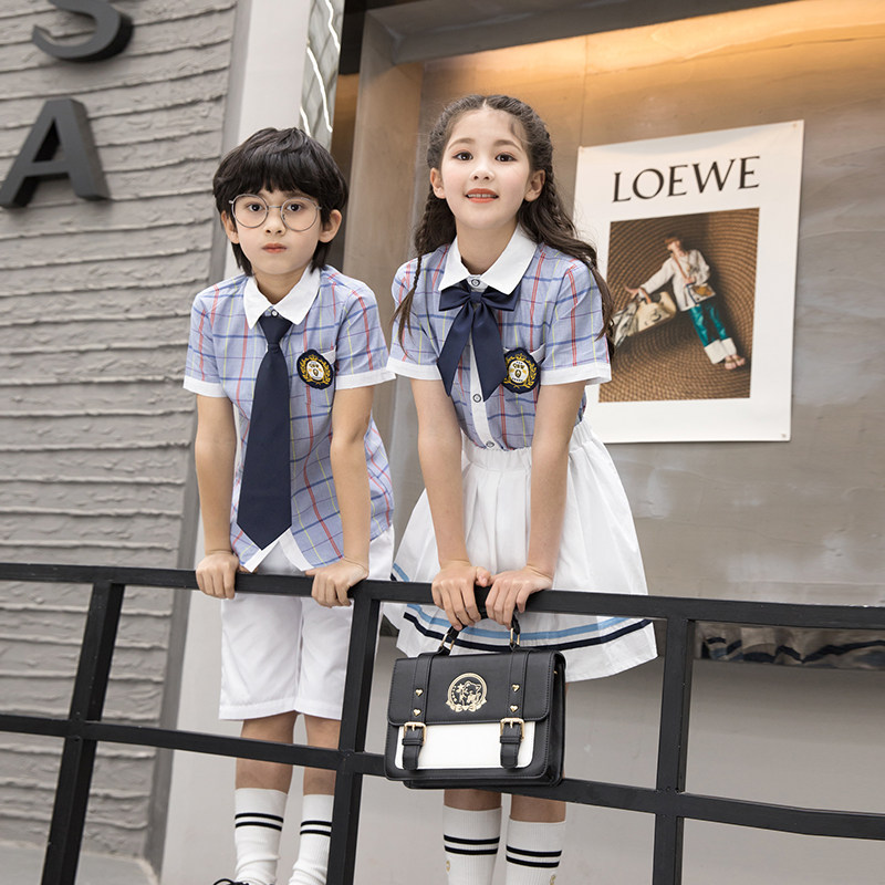 Primary school uniforms Children's suit Summer new graduation suit Inn's wind class 61 Performance Kindergarten Garden Clothing