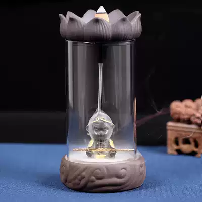 Reverse incense burner creative ornaments, great Saint return, Monkey King home indoor sandalwood scented aromatherapy back incense