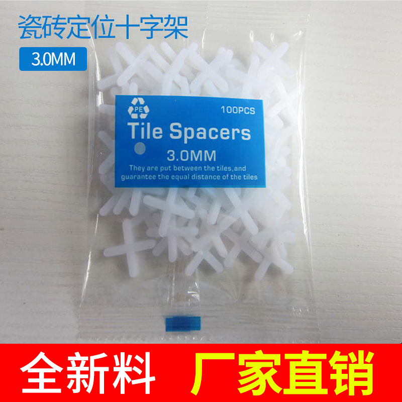Plastic clips for tiling
