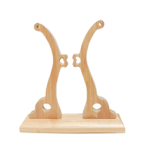 Craft fan frame wooden fan frame special accessories detachable fan support base fan support folding fan reunion fan round fan