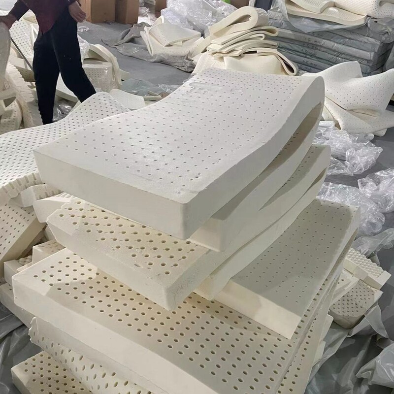 Latex Scrap Material Mattress Pad, Pure Natural Rubber Strips, Widened Bed Gap Filler, Special Filling Material for Bed Seams