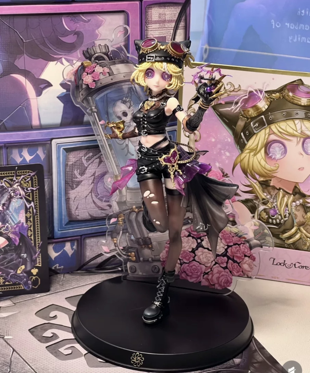 正品全款】第五人格真理之下幽灵少女机械师小特锁芯手办礼盒：收藏级