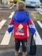 French Ultraman Children's down Jacket with Inner Liner, Three-In-One Softshell Jacket, 2025 Boys' down Coat, Winter Cotton Clothing