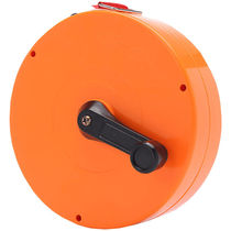 Yimeide LH6046 isolation belt traffic polyester cloth disc type bulk warning line 5cm*100m round box prohibited passage