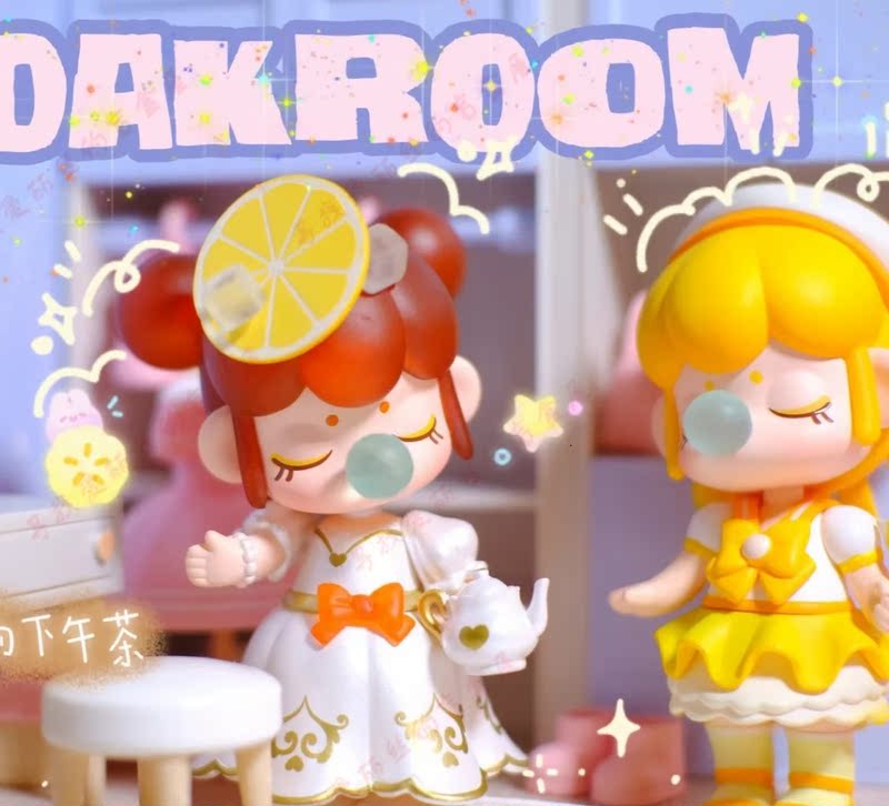 Rolife Dreamland Afternoon Tea Series Confirmed Edition Blind Box Trendy Toy Figurine Decoration Doll