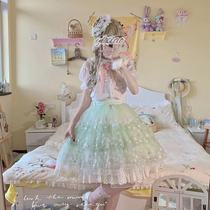 Original design Lolita Daisies Sweet and fresh half skirt spot page