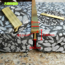 Great Forest T-type pure copper solid brass strip patched copper strip non-slip floor stair strip stair non-slip copper strip