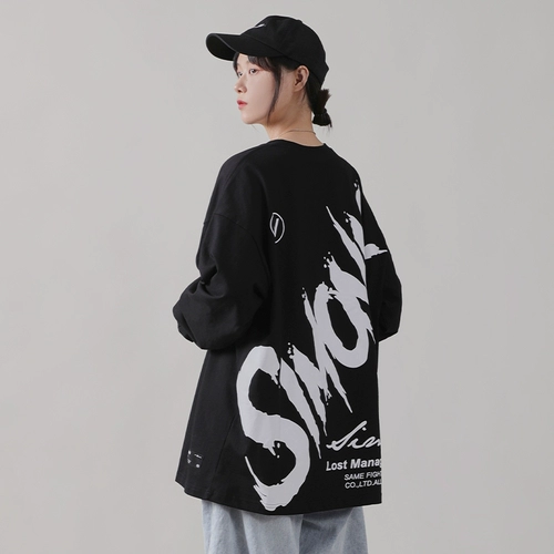 Tide, демисезонная сексуальная толстовка, лонгслив, 2021 года, оверсайз