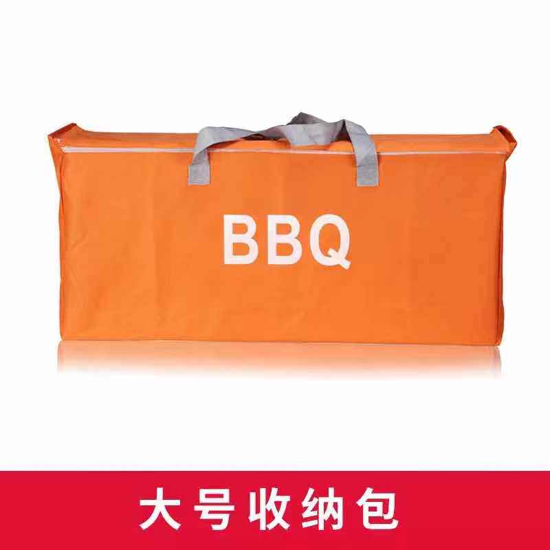 Bake oven BBQ handbag waterproof backpack stainless steel barbecue grill exclusive accessories tools large portable storage bag
