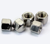 304 stainless steel DIN917 dwarf hexagon nut M3M4M20 low type low cover locking thin blind nut