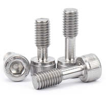 M3M4M5M6M8M10 304 stainless steel hexagon socket head Anti-detachment screw loose screw half-tooth Bolt