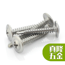M4 2M4 8 410 stainless steel Warwick head cross groove with cushion drill tail screw large flat head self-drilling and hard dovetail