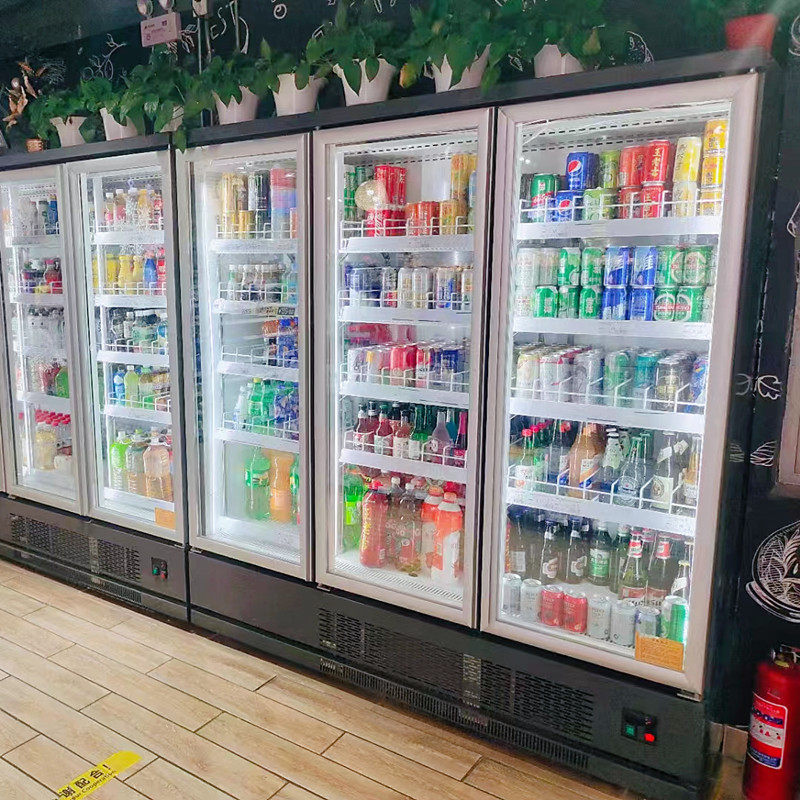 Foodstuffs supermarket vertical freezing quick-freezing cabinet frozen meat cabinet subzero quick-freezing three-dimensional refrigerator display cabinet beverage cabinet commercial