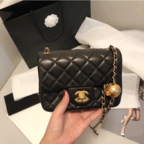 Hong Kong Chao brand Lingge chain bag 2021 new fashion classic leather Joker advanced sense small pet backpack