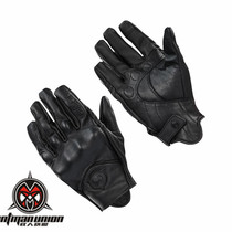 Ant-man motorcycle gloves Riding leather shell motorcycle tour race anti-drop hole breathable gloves All-season scooter