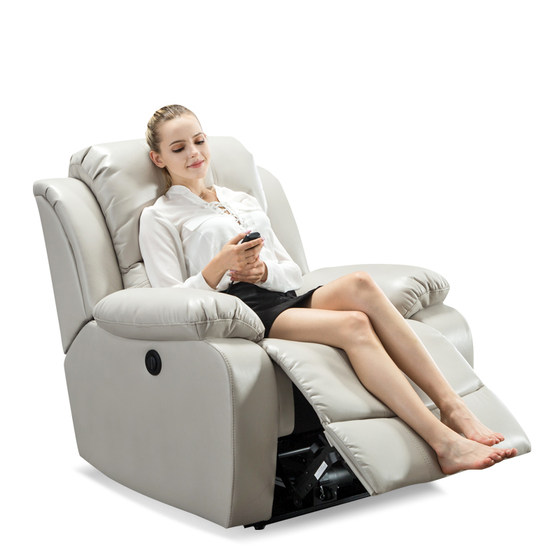 First-class space capsule sofa technology fabric single shaker electric nail massage lazy multifunctional chair living room leather