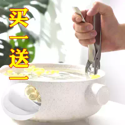 xesea 304 stainless steel Taishan anti-scalding clip multifunctional kitchen non-slip pick Bowl plate casserole clip