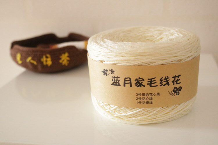 Lanyuejia woolen flower new product wire hook flower hook doll thread