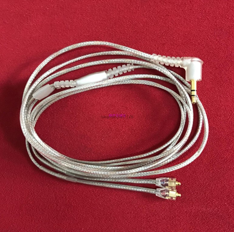 Suitable for Shure Original Cable Se215 535 846 Headphone Audio Cable Repair Cable Original Cable Upgrade Cable Suitable for Shure Original Cable Se215 535 846 Headphone Audio Cable Repair Cable Original Cable Upgrade Cable