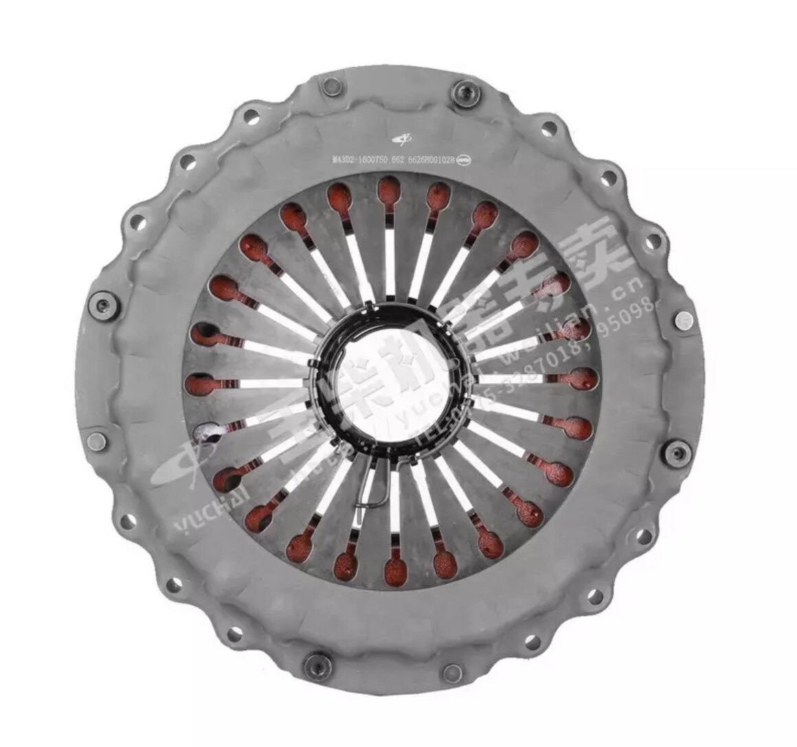 Yuchai M43D2-1600750 clutch cover and pressure plate assembly