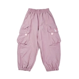 Влюбитесь в красивые комбинезоны для девочек, ретро, модные, крутые и универсальные, длинные брюки для детей и малышей, иностранный стиль, новый весенний стиль 2024 года.