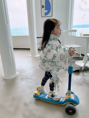 Детский удерживающий тепло пуховик