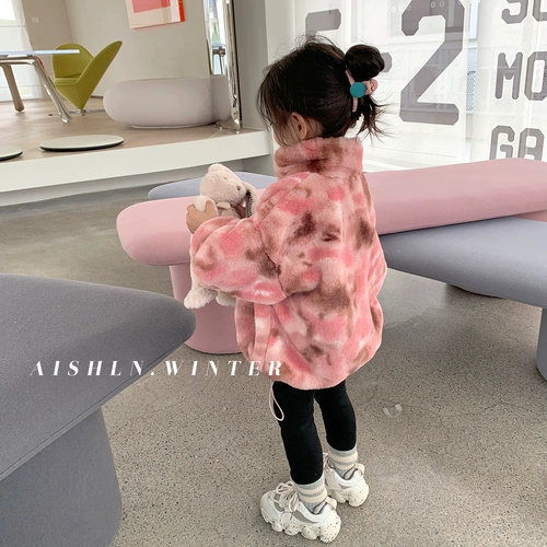 Бархатная детская куртка, утепленный детский демисезонный пуховик, в западном стиле, коллекция 2022