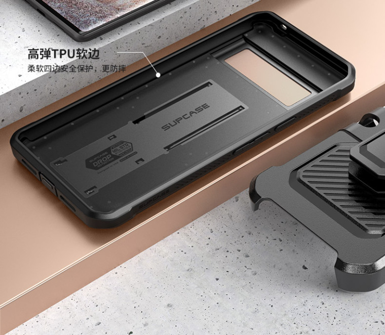 SUPCASE UB Pro High End Premium Tough Shockproof Kickstand Function Heavy Duty 8, 8 Pro Google Pixel Phone Case