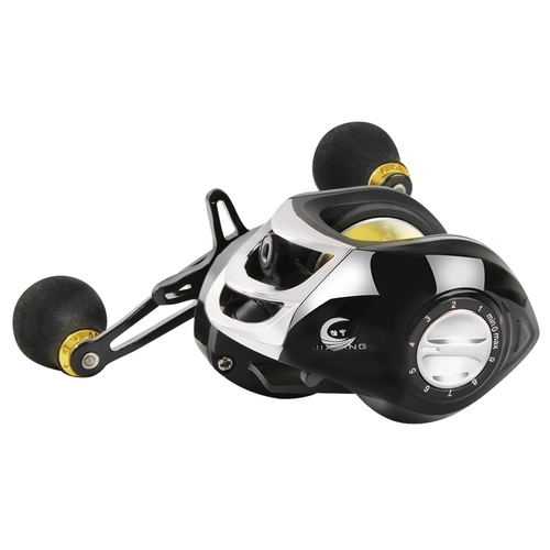 Jianing water drops metal cup ridge ridge diablon Lady Black Frong Fry Fry Line Fishing Wheels Lady Far Investment Demote Tutuya