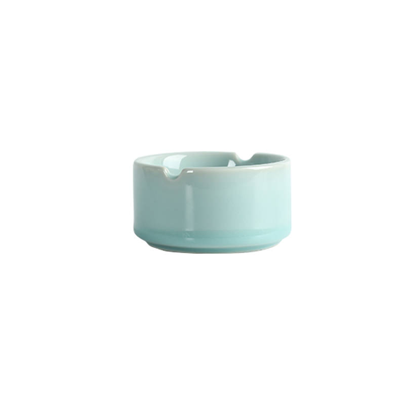 Longquan celadon small ashtray individuality creative ceramic home sitting room hotel office accessories ashtray