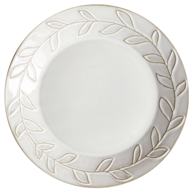 Creative northern dishes tondo ceramic plate with deep dish soup plate character breakfast salad plates