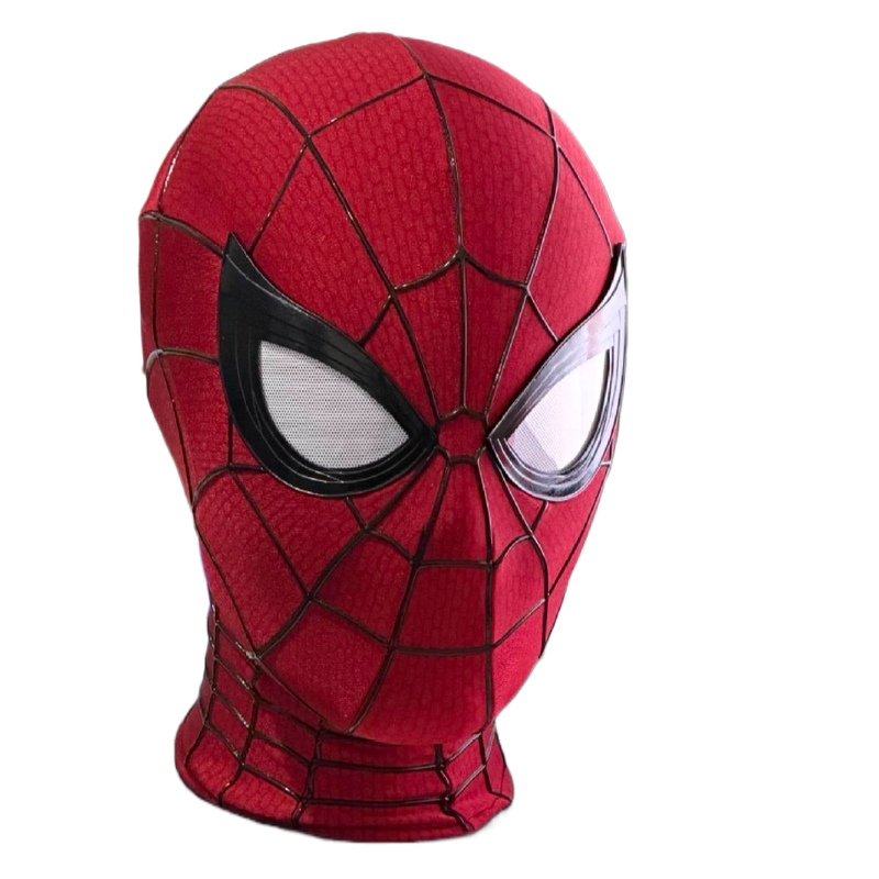 Brand New Spider-Man Headgear, Three-Dimensional Magnetic Back Cover, Hand-Made Movie-Replica Mask for Comic Conventions and Cosplay