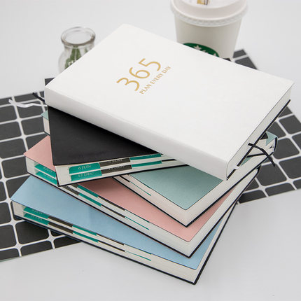 2019日程本效率手册日期记事本手账本软面加