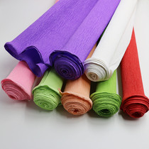 Skirt paper curling paper wrinkled paper Valentines Day DIY cartoon bouquet rose bouquet packaging material
